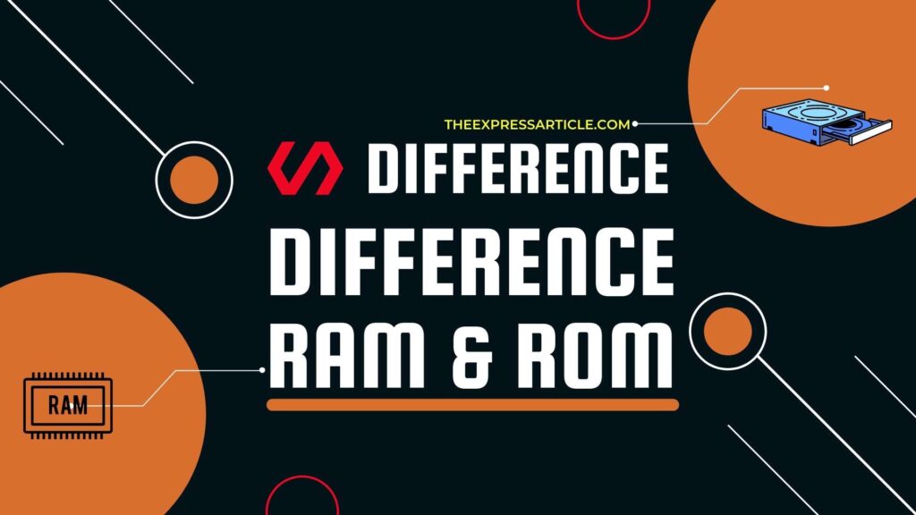 What is the difference between RAM and ROM