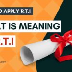 RTI Full Form: How to Use RTI in India