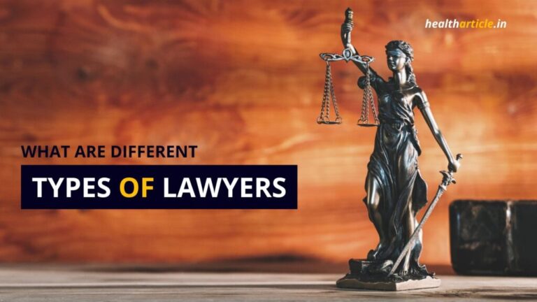 Types of lawyers in India