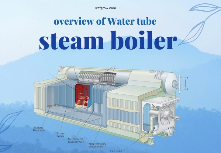 Water tube steam boiler 