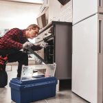 refrigerator freezing food.