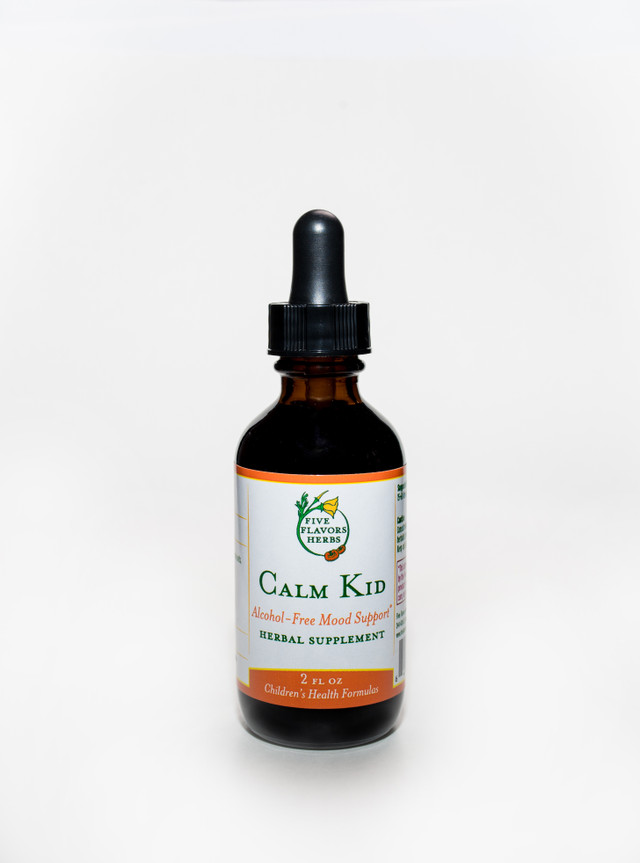 Organic Calm Kid Glycerite bottle