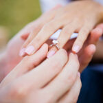 cushion cut diamond engagement ring